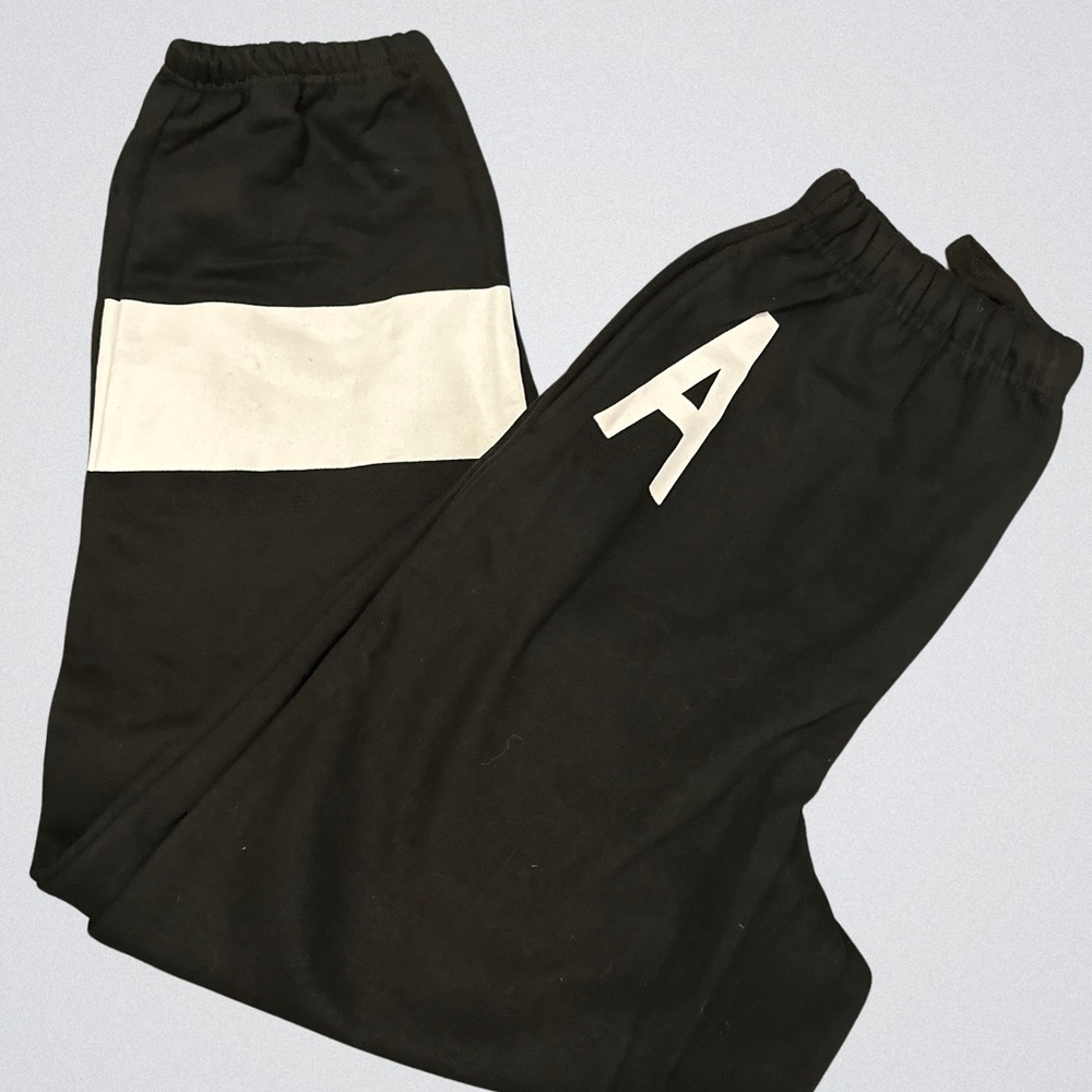 A$AP Worldwide Black and White Sweatpants/Joggers